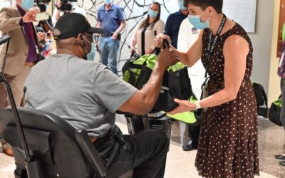 Sonic Automotive and EchoPark Automotive donate gift bags to Veterans at Birmingham VA