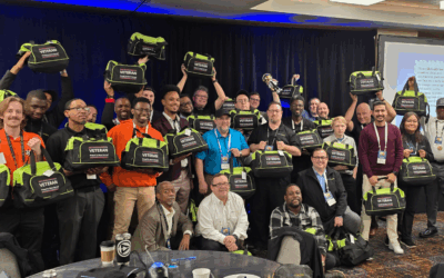 Signing in from Orlando, Houston can you hear me?! AVmedia and Cheeriodicals’ multi-city giveback event benefiting the Orlando VA